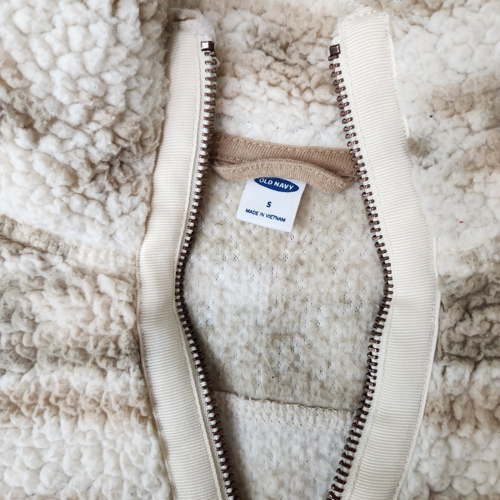 Old Navy Cream and Brown Women's Sweater Western Print - Picture 9 of 9